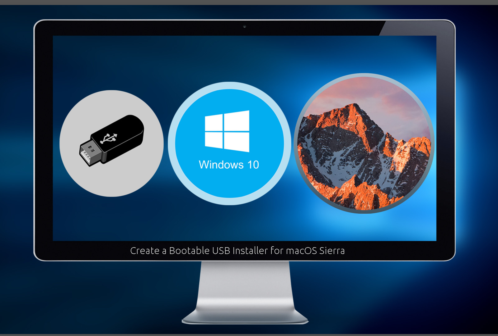 how to install windows 10 on mac os withou